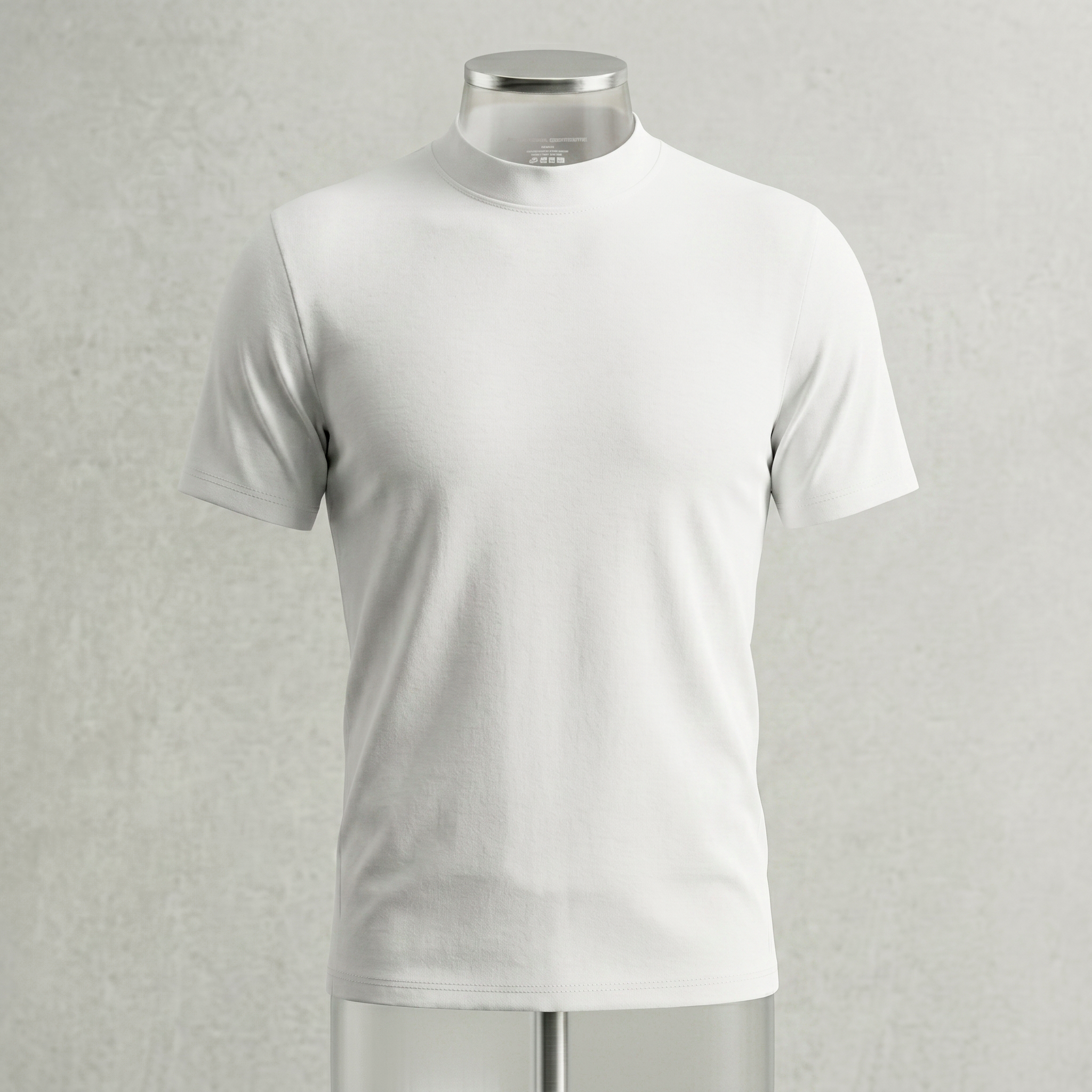 Mock Neck Basic Tee